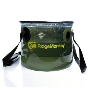 RidgeMonkey Cubo Perspective 10L resistencia, diseño innovador y practicidad que lo han convertido en un esencial para miles de pescadores.