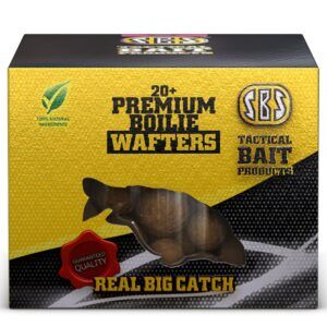 SBS 20+ Premium Boilies Wafters Tuna & Black Pepper 20/24/30mm Gracias a su diseño equilibrado pero no flotante, una presentación sutil y muy natural