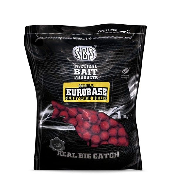 SBS EuroBase Frankfurter Sausage Soluble Boilies 20mm ofrecer a los pescadores un boilie de calidad contrastada sin el coste de las gamas premium