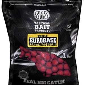 SBS Soluble EuroBase Ready Made Sweetcorn Boilies 20mm 1kg