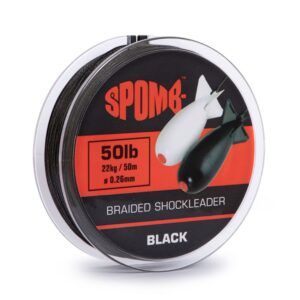 Spomb Braided Shockleader 22kg/50m Black