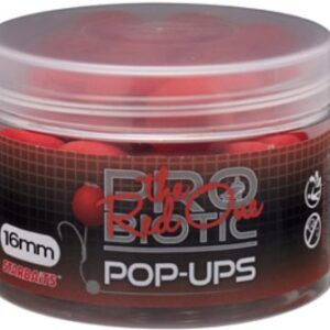 Starbaits ProBiotic The Red One Pop Up 16mm es un cebo flotante de alto rendimiento que nace como evolución del exitoso Probiotic original.