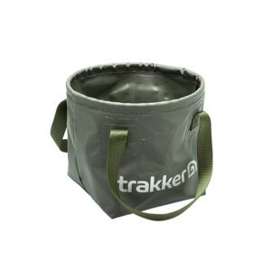 Trakker Collapsible Water Bowl No se limita solo a mojar peces. Puedes usarlo para equilibrar aparejos, preparar cebos o mezclar pequeñas cantidades de cebo