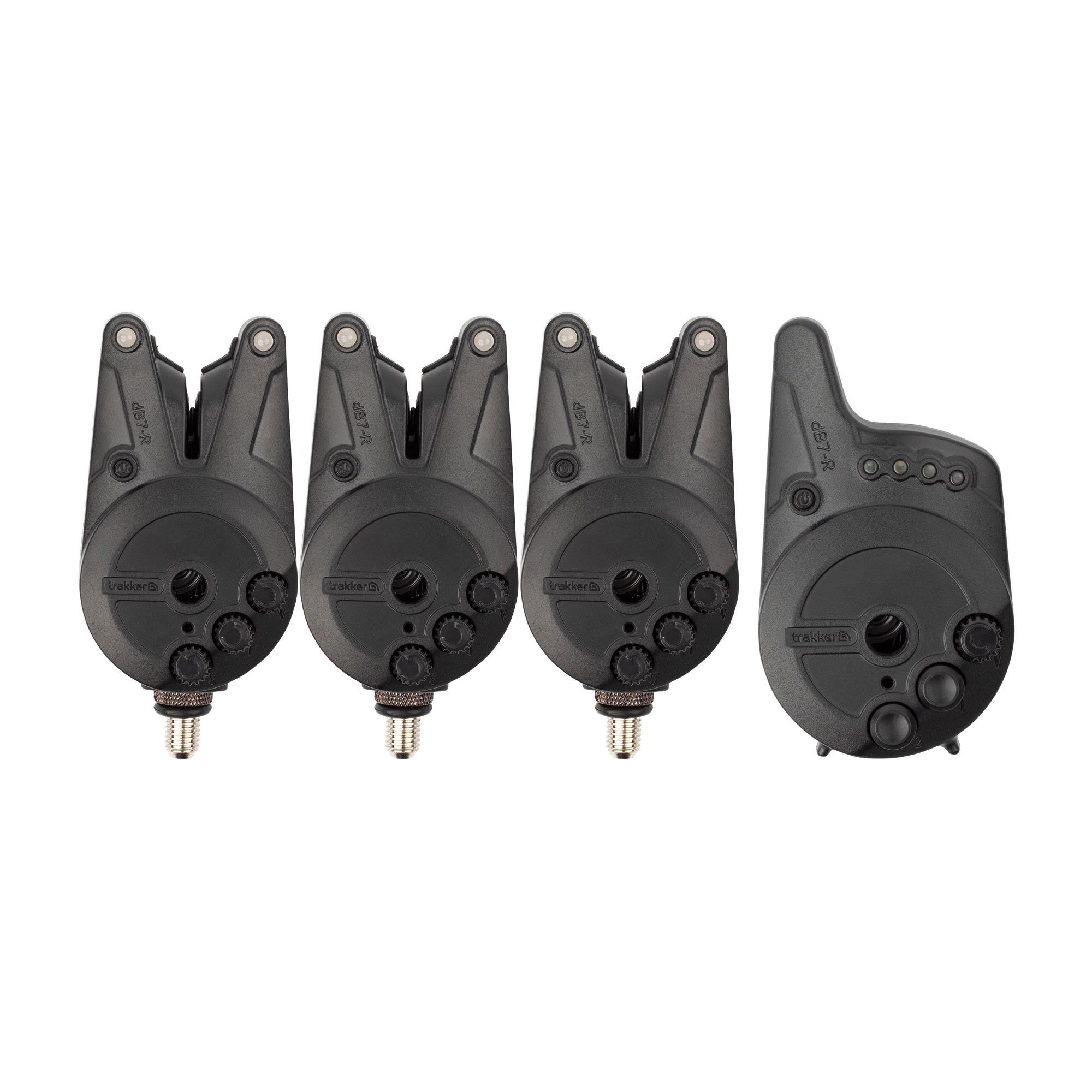 Trakker DB7-R Set De Alarma 3+1 Ha sido diseñado desde cero para ofrecer rendimiento y fiabilidad en cualquier sesión de pesca.