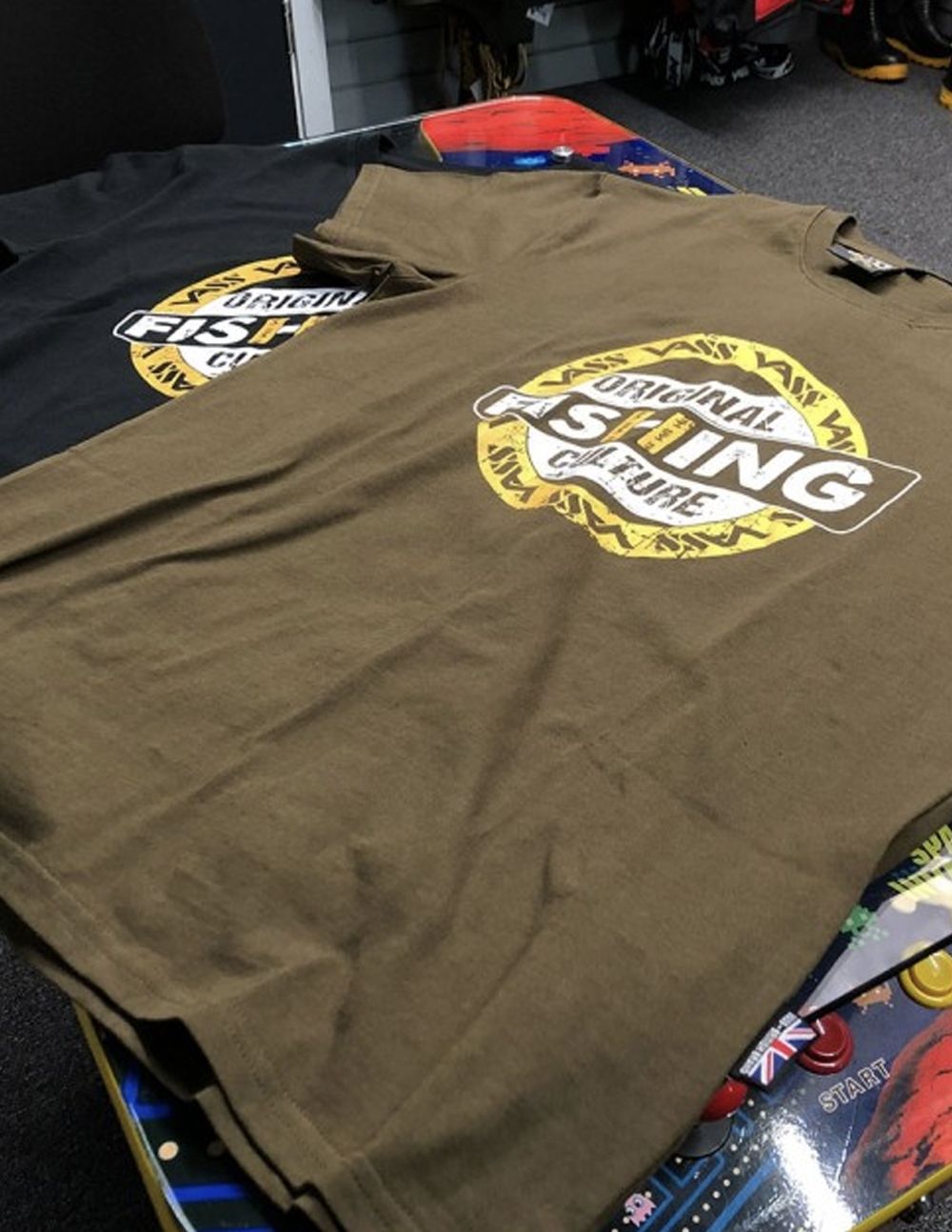 Vass Camiseta Fishing Culture Khaki-M - Imagen 2