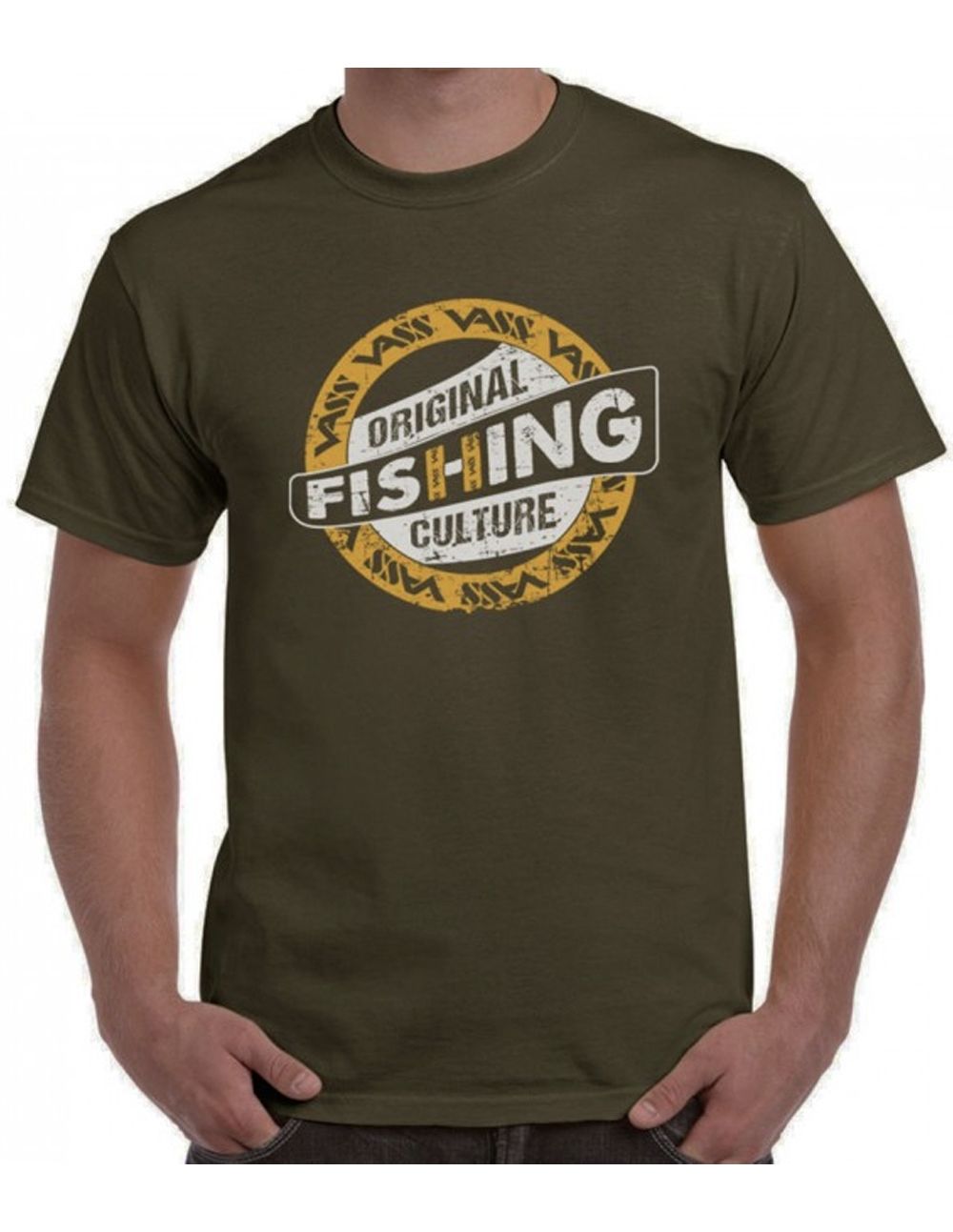 Vass Camiseta Fishing Culture Khaki-M combina comodidad, funcionalidad y estilo en una sola prenda. Fabricada con algodón 100% de alta calidad
