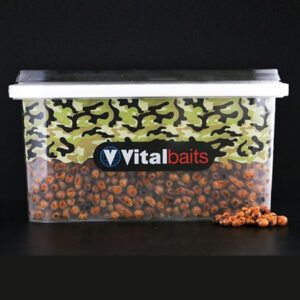 El Vitalbaits Prepared Tigernuts es un mix de chufas naturales cocidas y listas para usar, especialmente diseñado para la pesca de carpas.