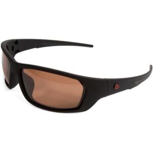 Trakker Gafas de Sol Amber Wrap protege eficazmente los ojos frente a la radiación solar, gracias a su protección UV 400 de alto nivel.