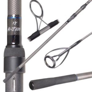 Free Spirit Hi-‘S’ 220 13ft 50mm Abbreviated es el modelo definitivo para los amantes del carpfishing de alto nivel. Diseñada pensando en la élite.