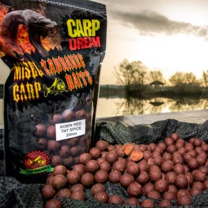 Boilies naturales, nutritivos y probados los Misel Zadravec Carp Dream Boilies Krill 20mm son tu mejor opción para seducir carpas difíciles.