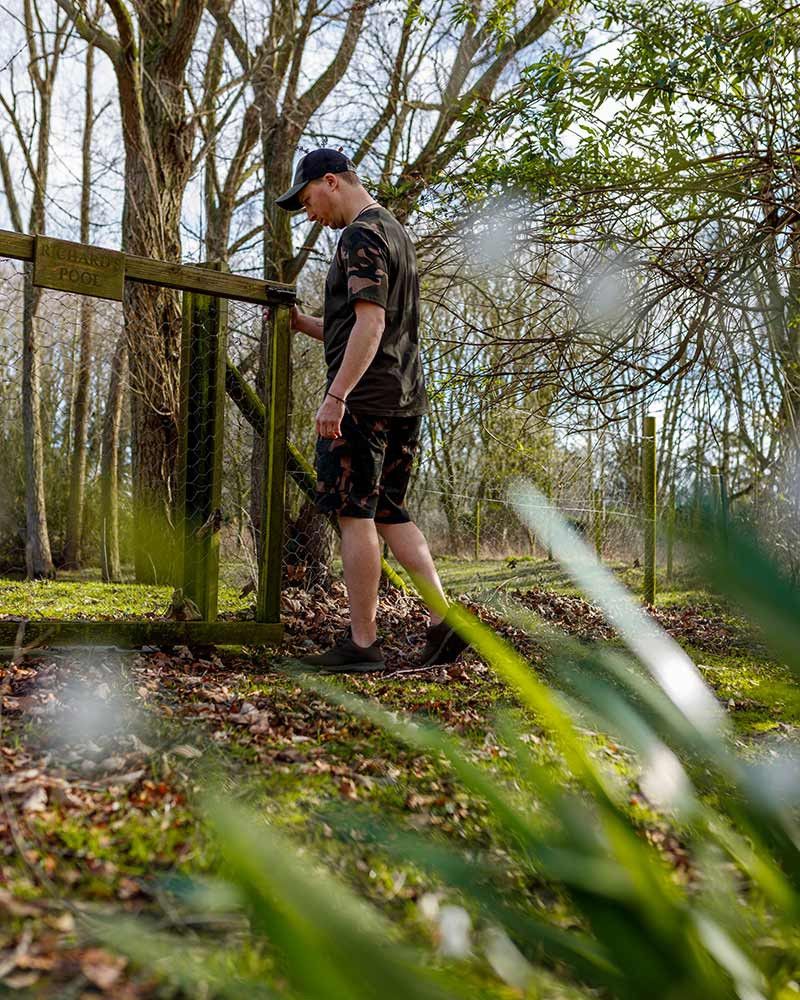 Fox Camiseta khaki / Camo Outline-M - Imagen 2