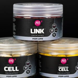 Mainline ISO FIsh Pop Ups están diseñados para complementar perfectamente los boilies de las gamas Dedicated Freezer y Shelf Life.