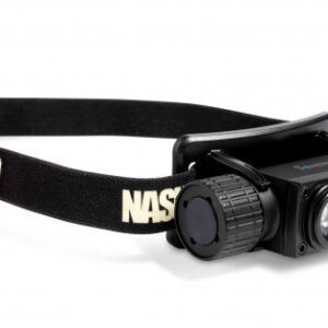 Nash Linterna Frontal este frontal destaca por su haz ultravioleta que hace que los monofilamentos y trenzas reflectantes amarillas brillen como nunca.