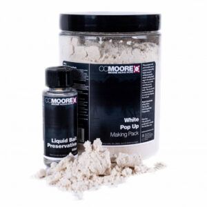 CC Moore Fluoro White Pop Up Making Pack es la solución ideal para pescadores que desean personalizar al máximo sus cebos flotantes sin complicaciones.