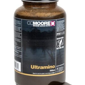 CC Moore Ultramino es un aditivo líquido de alto rendimiento que se ha convertido en una auténtica revolución en el mundo del carpfishing.