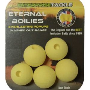 Enterprise Tackle Eternal Boilies Amarillo Palido 15mm