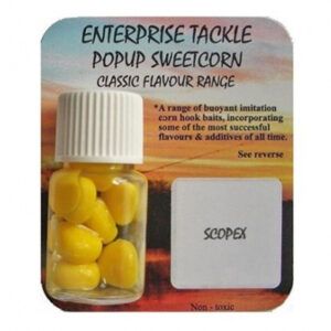 Enterprise Tackle Pop Up Sweetcorn Scopex es un cebo señuelo que une efectividad, versatilidad y resistencia que provocan picadas donde otros fallan.