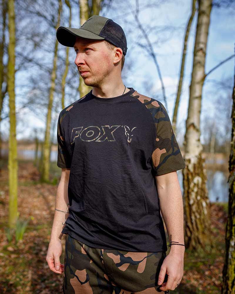 Fox Camiseta Black / Camo Outline -2XL - Imagen 11