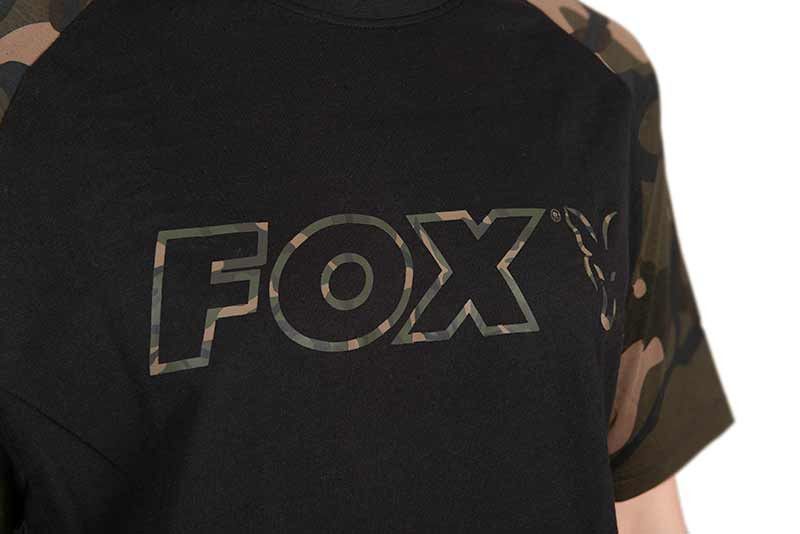 Fox Camiseta Black / Camo Outline -2XL - Imagen 4