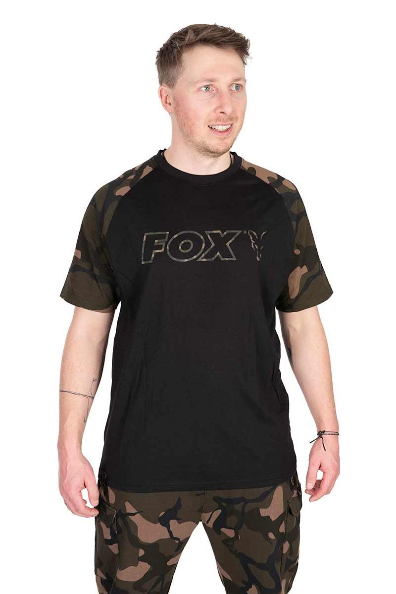 Destaca en tus jornadas con la camiseta Fox Black / Camo Outline 2XL. Diseño en negro y Camo. ¡Comodidad 100% algodón para carpfishing o uso diario!