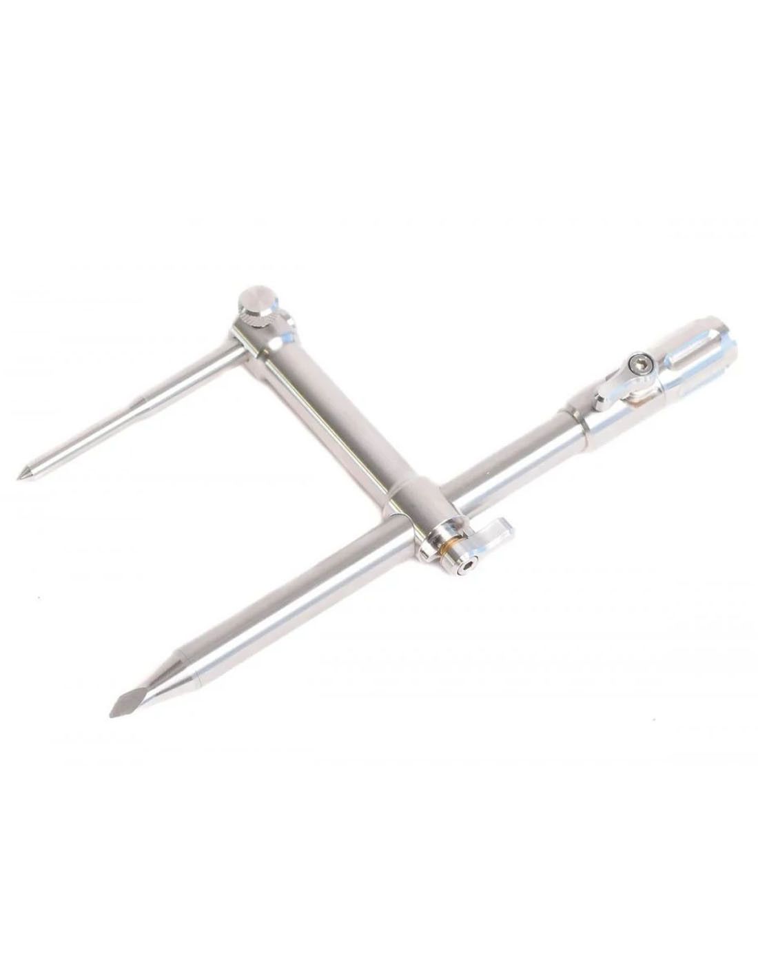 JAG Estabilizador Bankstick 316 diseñado para ofrecer máxima estabilidad y firmeza a tus picas de pesca de carpfishing, incluso en terrenos difíciles.