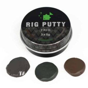 Thinking Anglers Rig Putty Trio ha sido diseñada para contrarrestar el efecto flotante de los pop-ups o para moldearse alrededor de la línea.