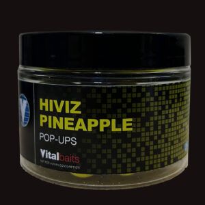 Visibilidad extrema y aroma irresistible: los Vitalbaits Pop Ups Hi Viz Pineapple 14mm activan la picada cuando otros cebos pasan desapercibidos.