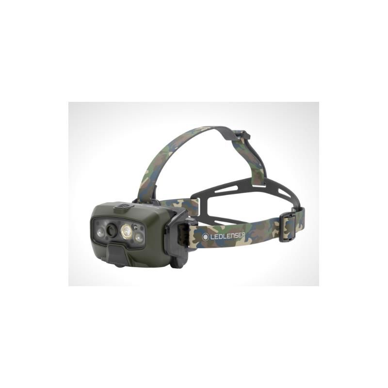 Frontal HF8R CORE RGB Camuflaje es la compañera perfecta para tus aventuras. Esta linterna frontal ultrapotente combina versatilidad, tecnología avanzada.