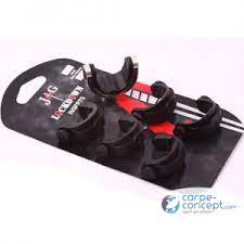 JAG Agarre para Caña Negro tendrás la tranquilidad de saber que tus cañas están perfectamente sujetas, listas para la próxima batalla.