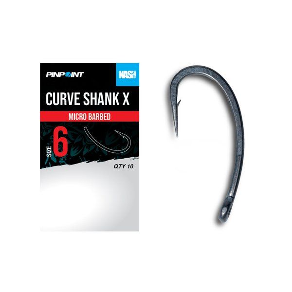 Nash Curve Shank X Size 4 Micro Barbed