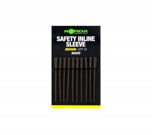 Fundas Korda Inline Safety Sleeves, diseñadas para liberar el plomo en caso de rotura y proteger a la carpa. Máxima seguridad sin perder eficacia.