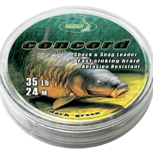 El CONCORD es un bajo de línea trenzado redondo y liso que se ha creado para tener en cuenta las presiones extremas al lanzar a distancia. Tiene un recubrimiento protector que ayuda a proteger el trenzado interior