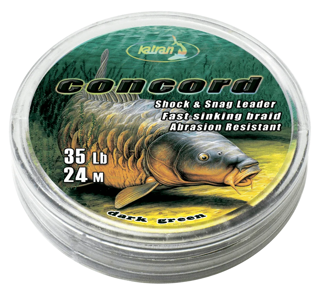 El CONCORD es un bajo de línea trenzado redondo y liso que se ha creado para tener en cuenta las presiones extremas al lanzar a distancia. Tiene un recubrimiento protector que ayuda a proteger el trenzado interior