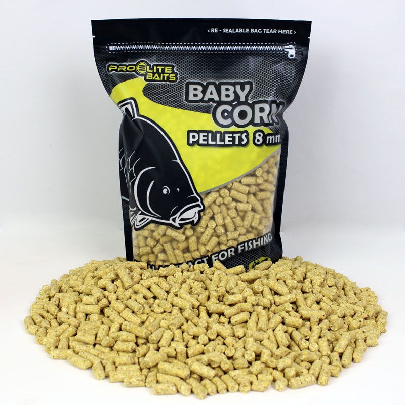 Pro Elite Baits Baby Corn Pellets 8mm