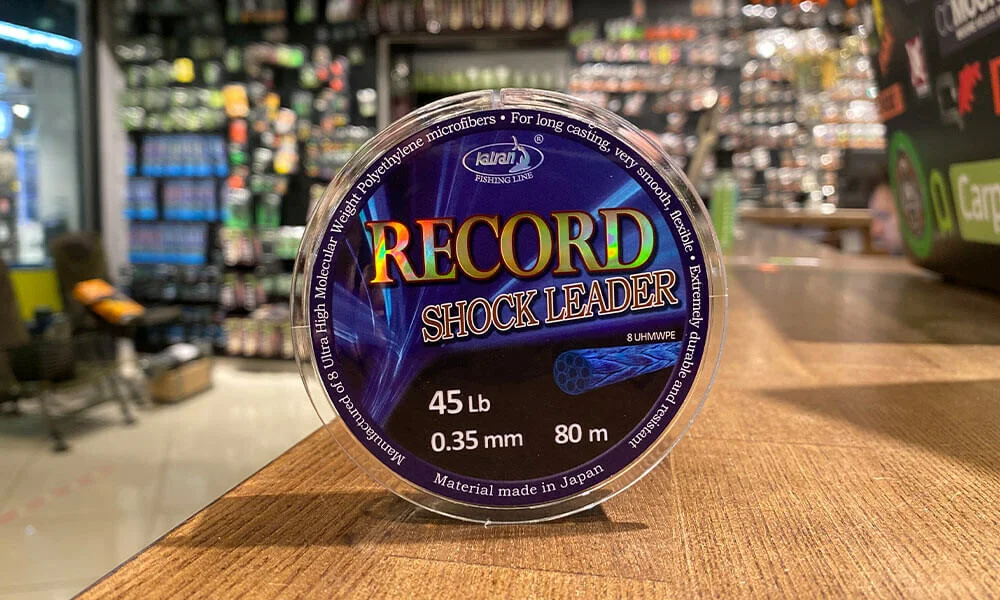 Katran Fishing Line Shock Leaders Braided Record 45lb 0,35 80m