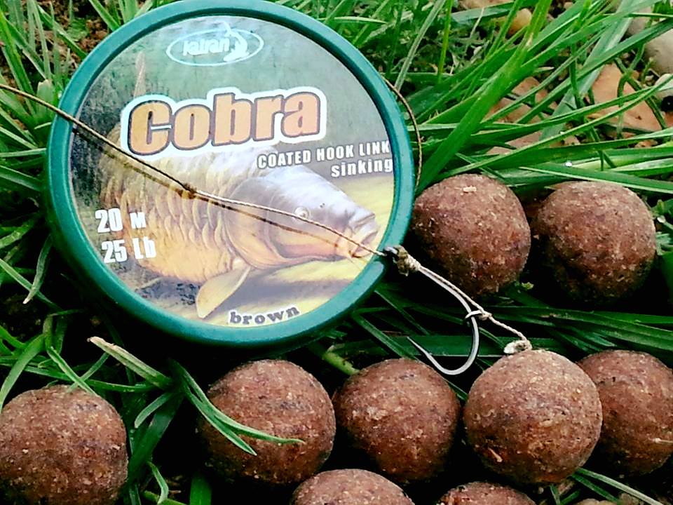Katran Fishing Line Coated Braided Hook Links Cobra 25lb 20m - Imagen 11
