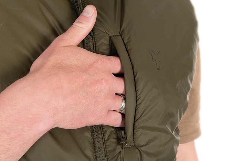 Fox Chaleco Olive quilted 100 Gilet -S - Imagen 5