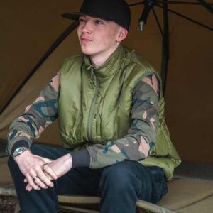 Fox Chaleco Olive quilted 100 Gilet