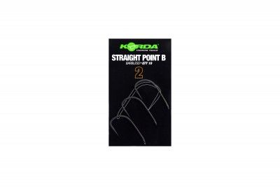 Korda Anzuelos Straight Point Barbed Talla 2 equipo de desarrollo de Korda ha perfeccionado su diseño para ofrecer un anzuelo ultra afilado.