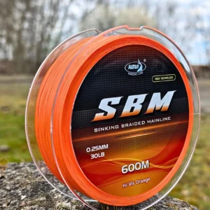 Katran Fishing Line Sinking Braided - Naranja
