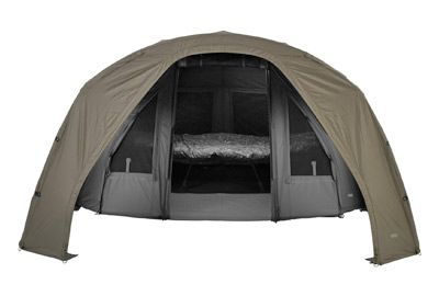 Trakker Capa Exterior Tempest RS 100 conocida también como Social Cap, es el complemento imprescindible para ampliar y mejorar tu refugio Tempest RS 100.