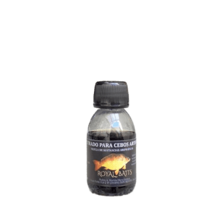 Royal Baits Concentrado Para Cebo Artificial Mulberry un aditivo líquido de alta concentración, diseñado para potenciar cualquier cebo artificial