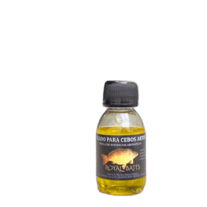 Royal Baits Concentrado Para Cebo Artificial Scopex un aditivo líquido de alta concentración, diseñado para potenciar cualquier cebo artificial