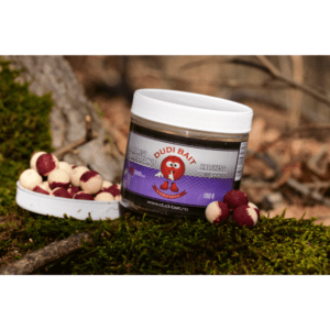 Dudi Bait Forest Squid Coconut Halfness es una creación innovadora Este boilie combina dos mitades de aroma y color distintos.