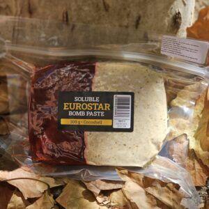 SBS Cocoshell Soluble Eurostar Bomb Paste es un cebo innovador y eficaz que ofrece solubilidad, aroma irresistible y gran versatilidad en su uso.