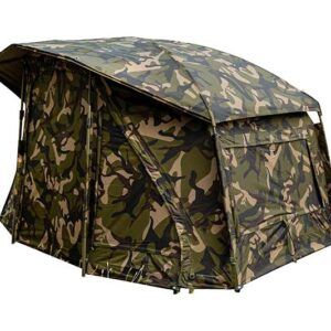 El Fox Frontier II X Camo es la elección ideal para pescadores que buscan un refugio amplio, resistente y cómodo. Gracias a su diseño innovador .