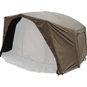 El Fox Frontier II – Deluxe Wrap el aliado perfecto para transformar tu bivvy en un refugio de máximo confort, pensado para pescadores que buscan lo mejor.