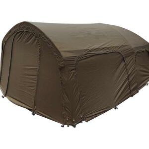 El Fox Frontier II – Deluxe Extension es el accesorio perfecto para ampliar tu bivvy y disfrutar de un espacio extra durante tus sesiones de carpfishing.