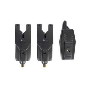El Korum Kri Set 2 Alarmas+ Receptor es un sistema de alarma de picada completo y listo para usar, ideal para pescadores que buscan control.