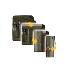 La Solar SP C-Tech Bankstick Roll es la solución definitiva para mantener tus picas, detectores y tensores perfectamente protegidos y organizados.